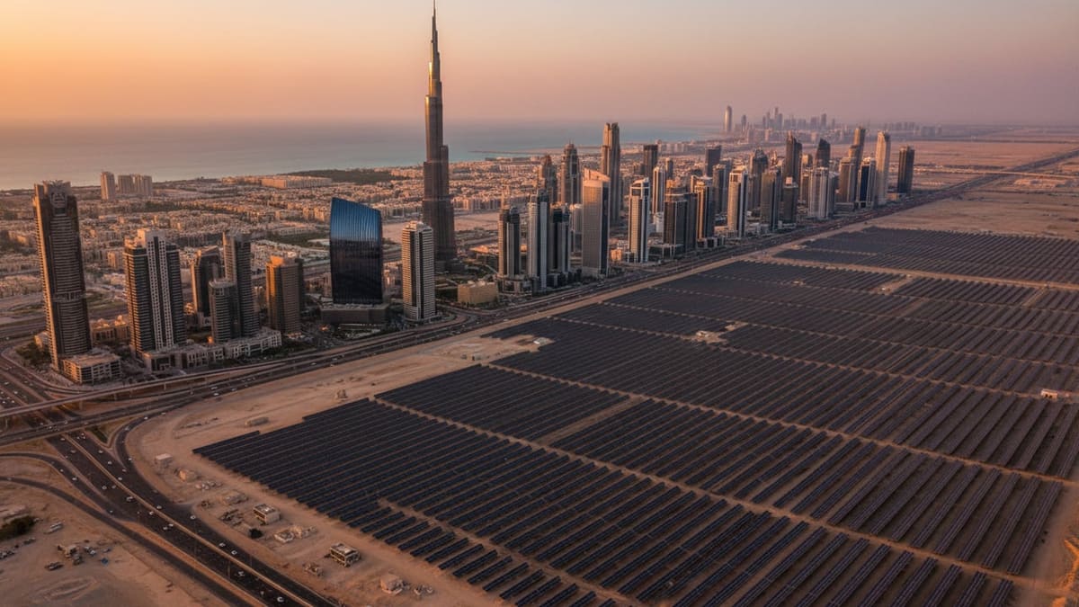 Masdar and JinkoSolar Sign 2GW Module Deal for $6B Abu Dhabi Round-the-Clock Solar Project