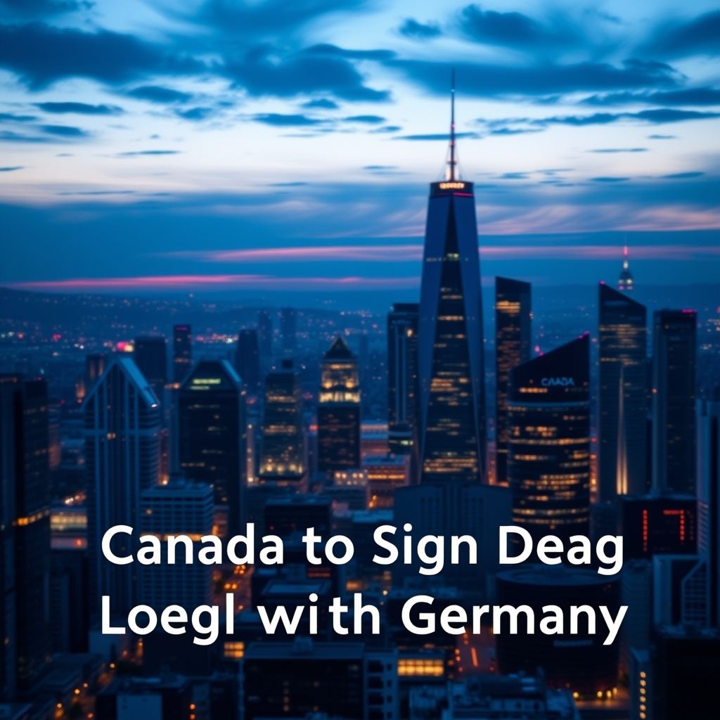 Canada to Sign Lng Deal with Germany’s Sefe