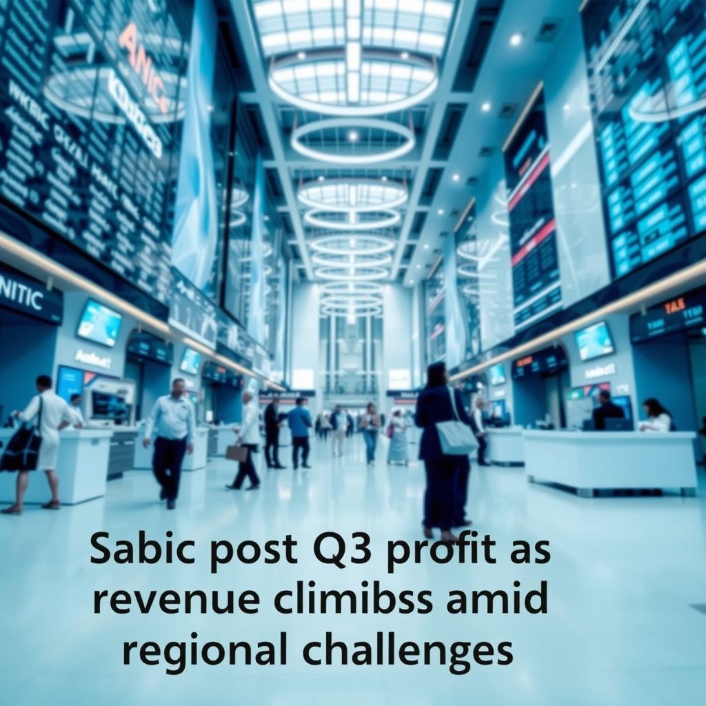 Sabic Posts Q3 Profit as Revenue Climbs Amid Regional Challenges