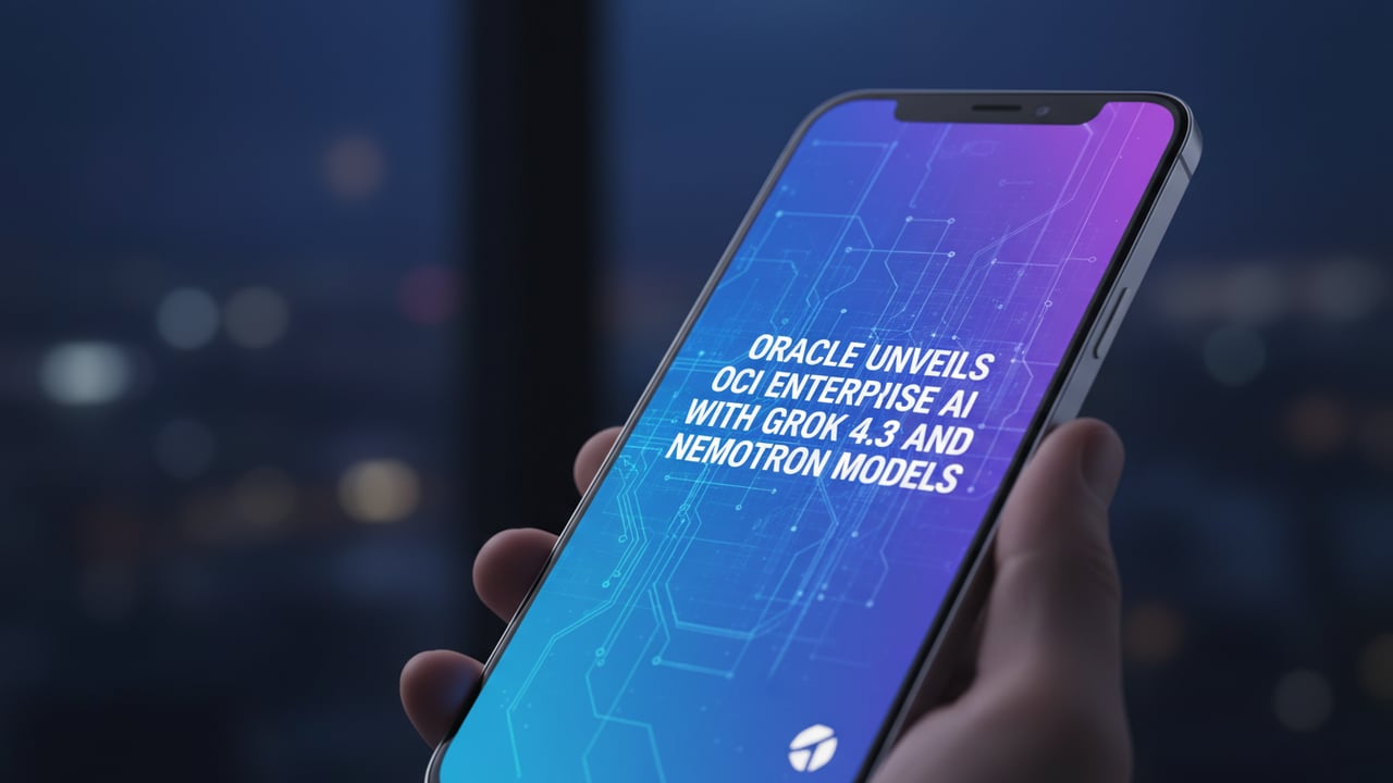 Oracle Unveils OCI Enterprise AI With Grok 4.3 and Nemotron Models