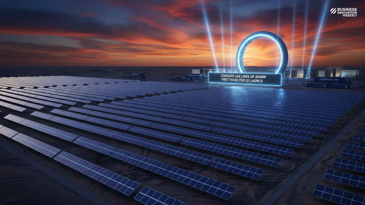 Stargate UAE Lines Up 200MW First Phase for Q3 Launch