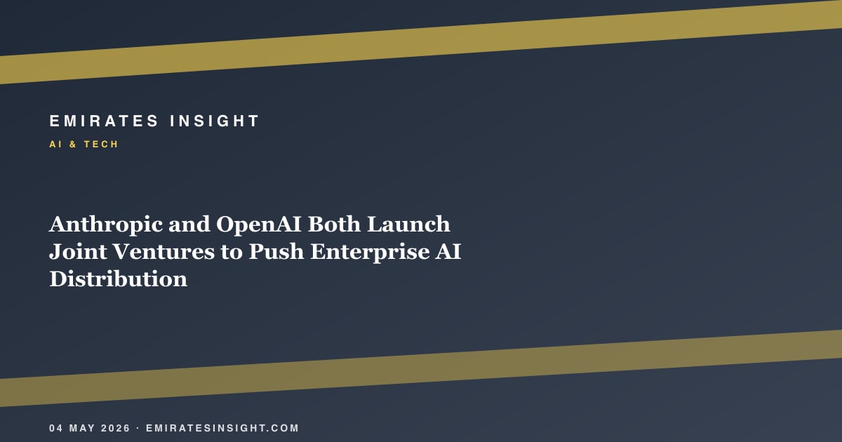 Anthropic and OpenAI Both Launch Joint Ventures to Push Enterprise AI Distribution