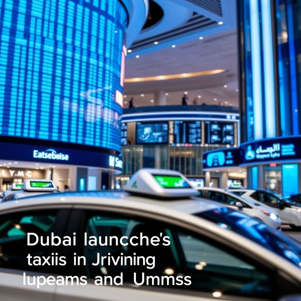 Dubai Launches Self Driving Taxis in Jumeirah and Umm Suqeim