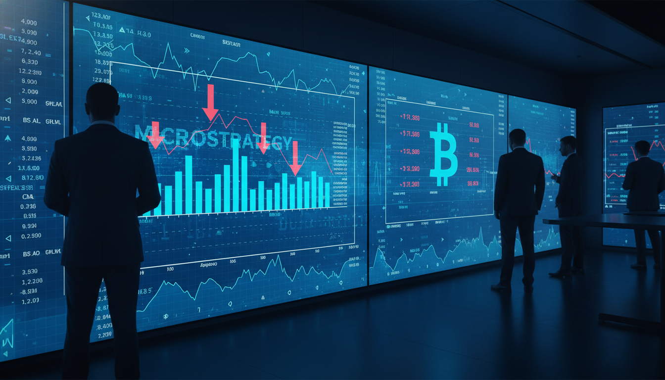 UAE Crypto Traders Watch Microstrategy Slide as Bitcoin Faces Fresh Pressure