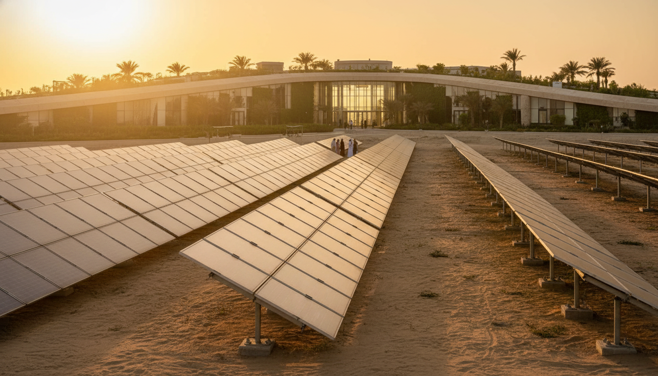 UAE Eyes Boost in Renewable Projects as India Calls for Global Support