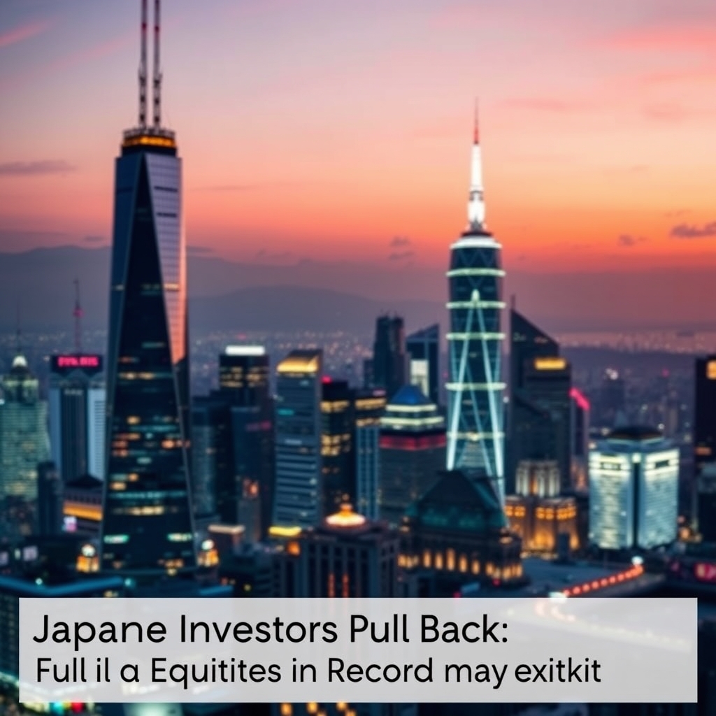 Japanese Investors Pull Back from Global Equities in Record may Exit