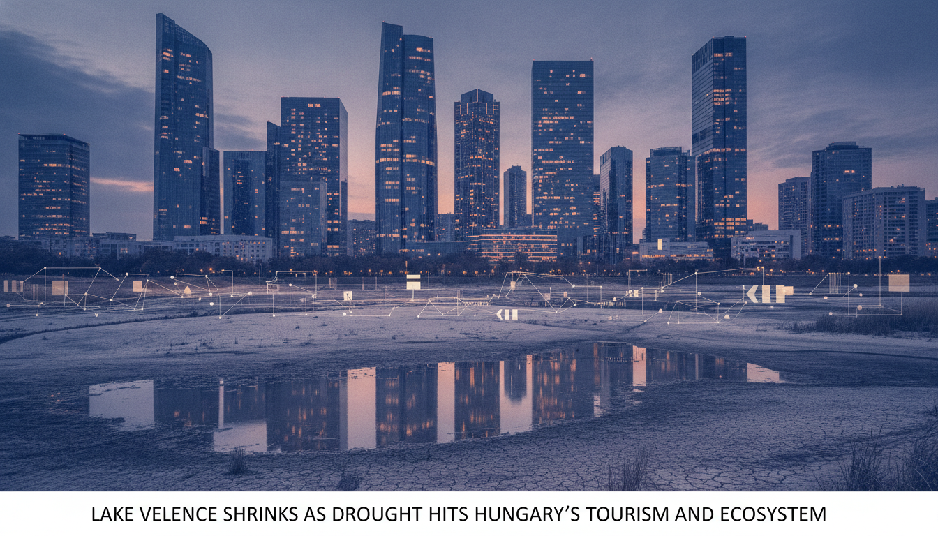 Lake Velence Shrinks as Drought Hits Hungary’s Tourism and Ecosystem