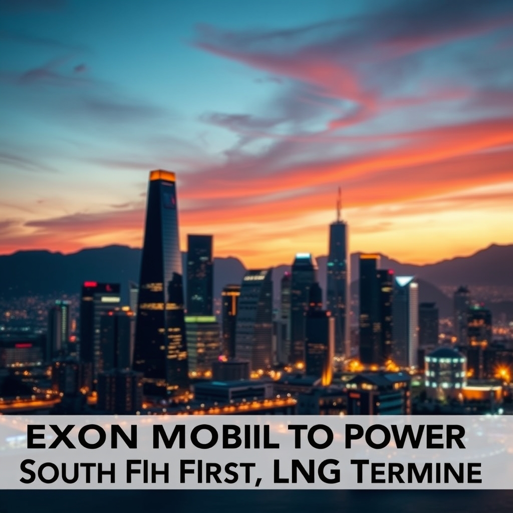 Exxon Mobil to Power South Africa’s First Planned Lng Terminal