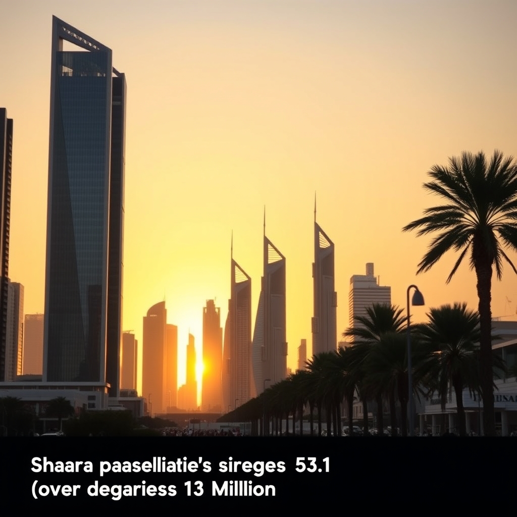 Sharjah Population Surges 51% Over Decade, Reaching 2.13 Million