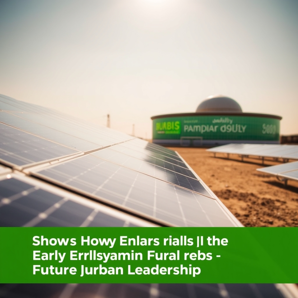 Masdar City Shows How Early Planning Fuels Future Urban Leadership