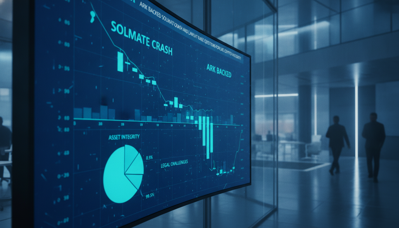 Ark-Backed Solmate Crash and Lawsuit Raise Questions for UAE Crypto Integrity