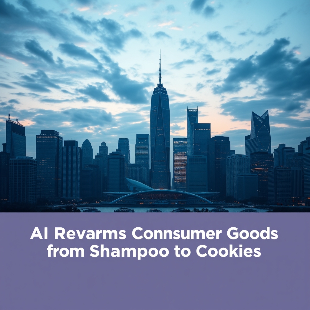 AI Revamps Consumer Goods from Shampoo to Cookies