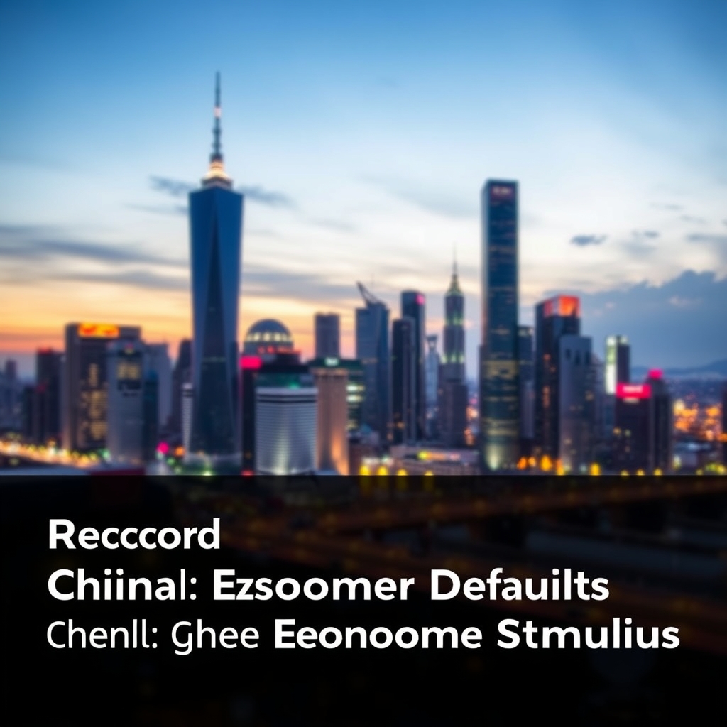China's Record Consumer Defaults Challenge Economic Stimulus