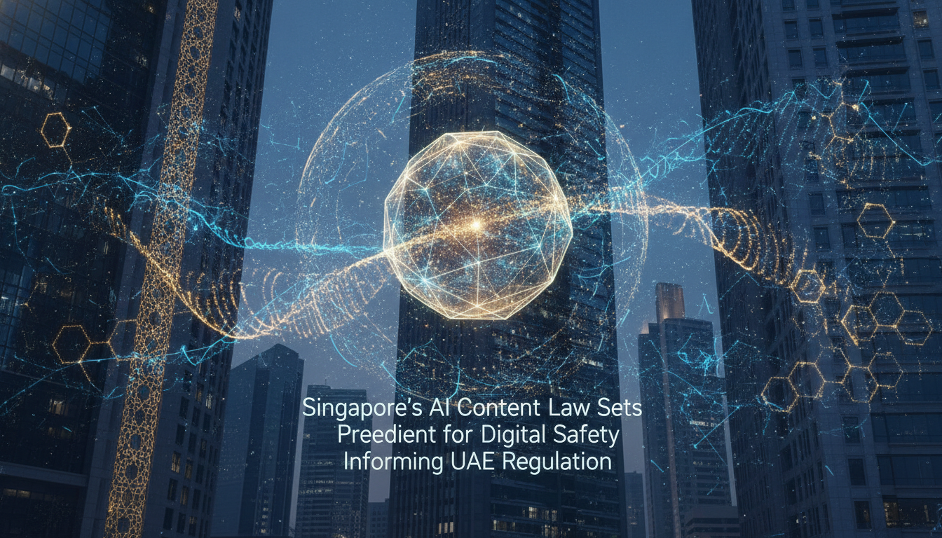 Singapore's AI Content Law Sets Precedent for Digital Safety, Informing UAE Regulatory Discussions
