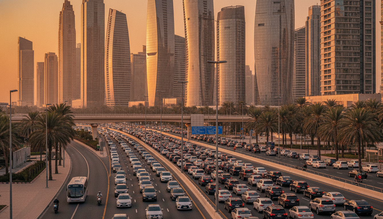 UAE Traffic Congestion: Economic Impact and Smart Urban Mobility Solutions